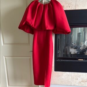 Elegant Red Women's Dress